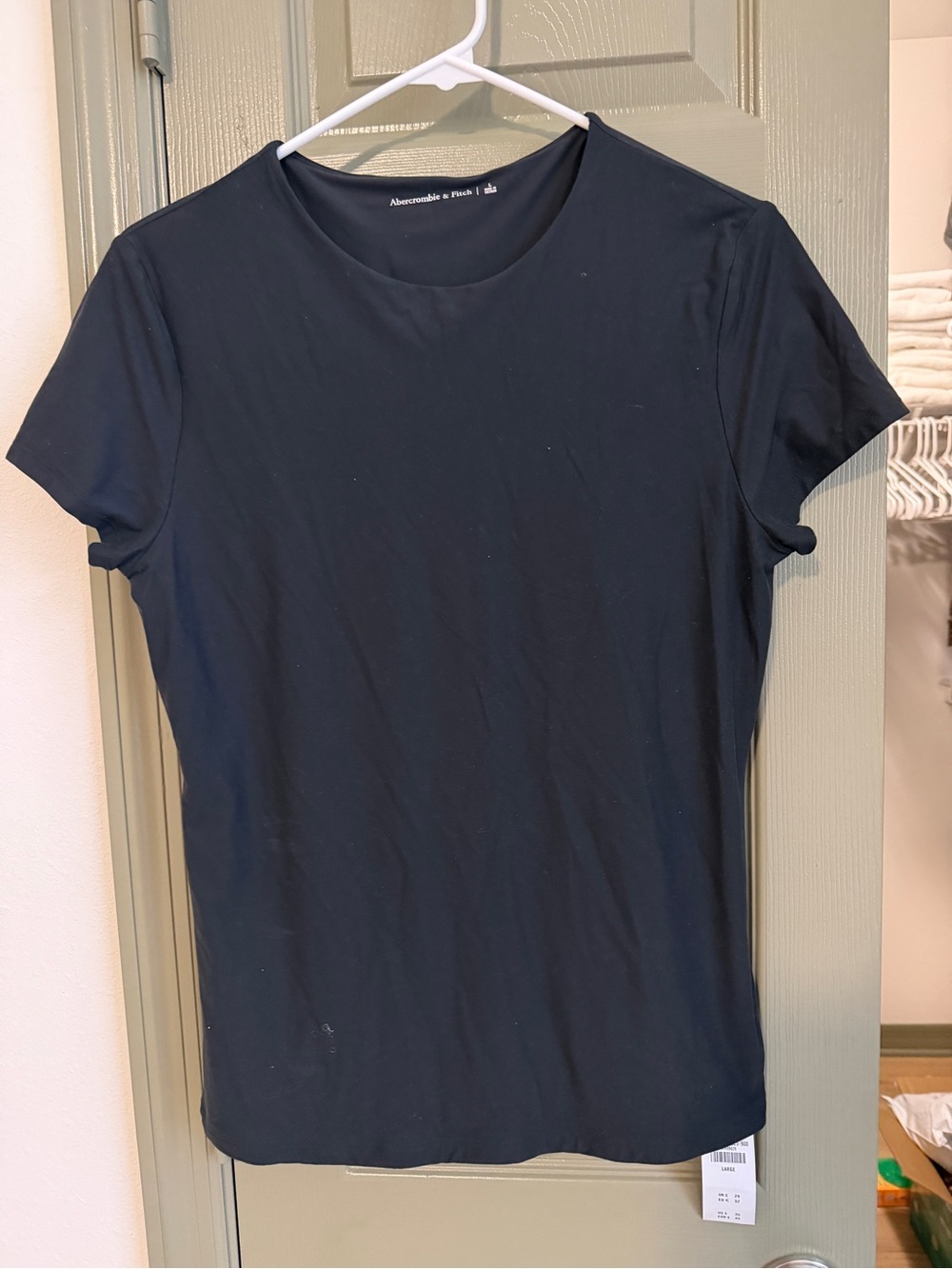 Abercrombie & Fitch Women’s Black Short Sleeve Crew Tee